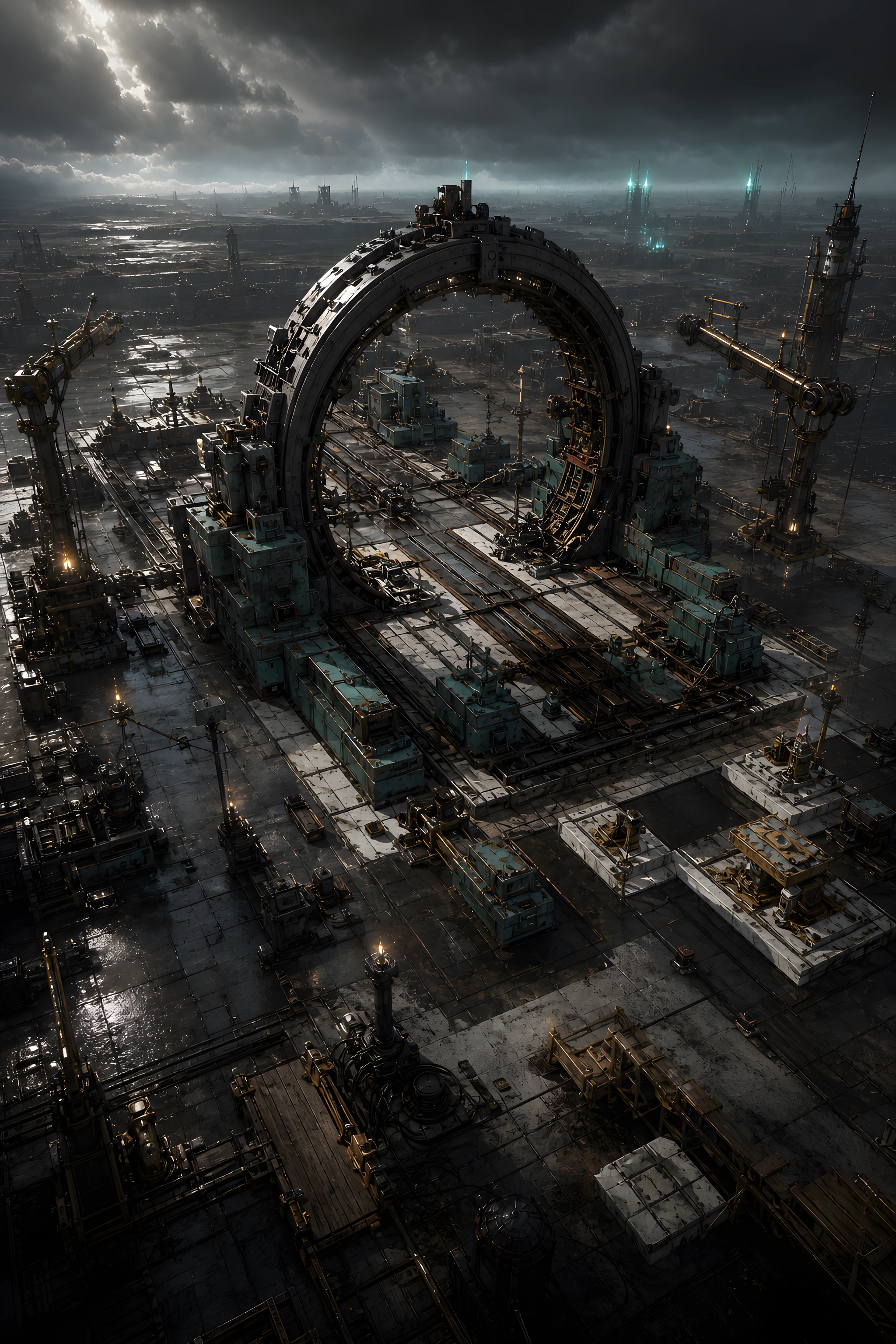Common Gauge Yard; role: colossal shipyard; faction: Ardent Concord.