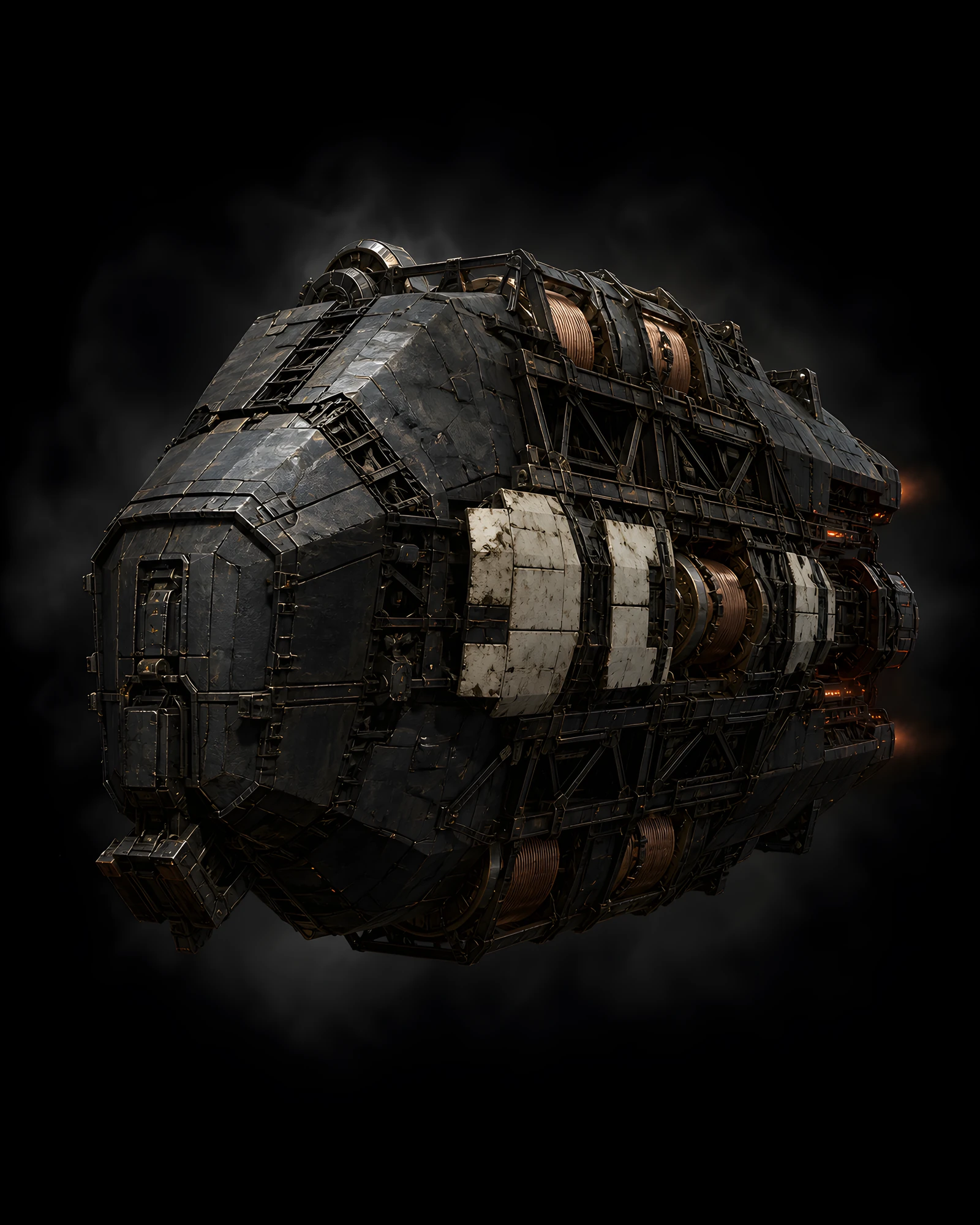Brakework Hulls; role: space heavy; faction: Gharn.