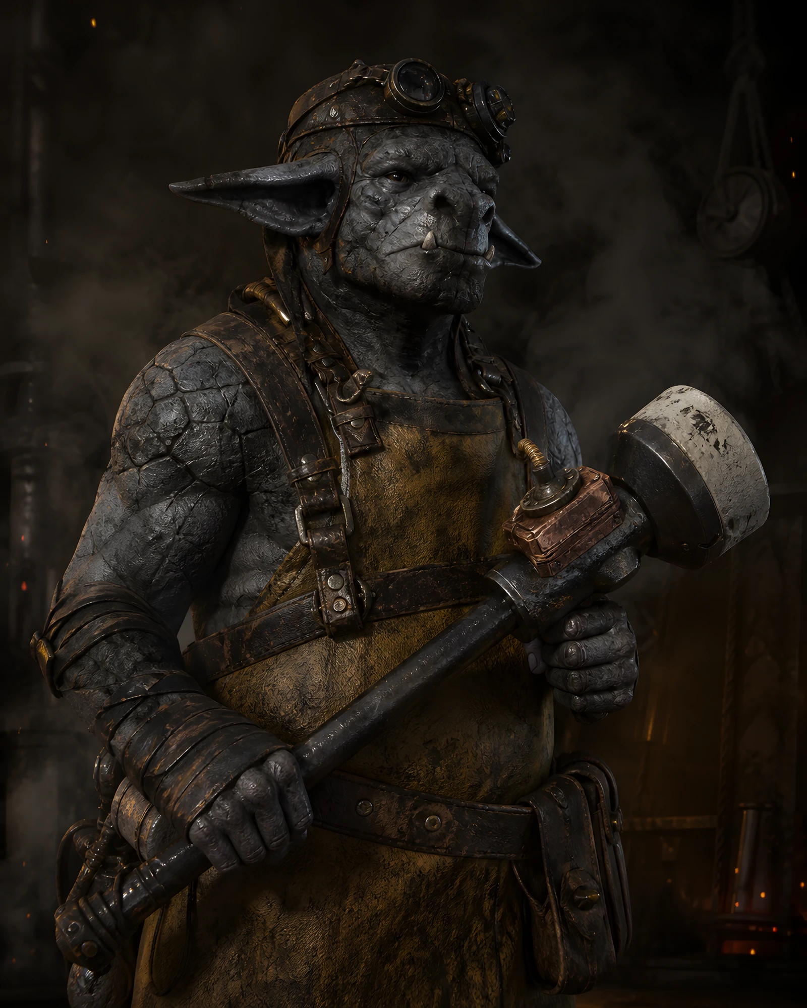 Sinterjack; role: line infantry; faction: Gharn.