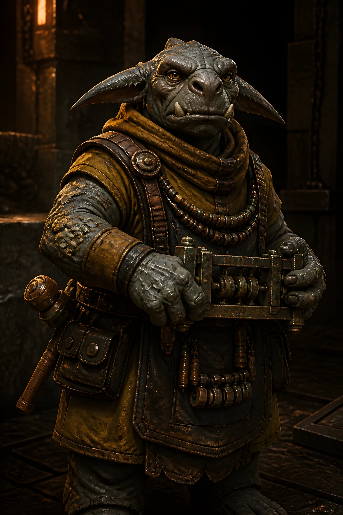 Tallyhand, representing the Gharn.