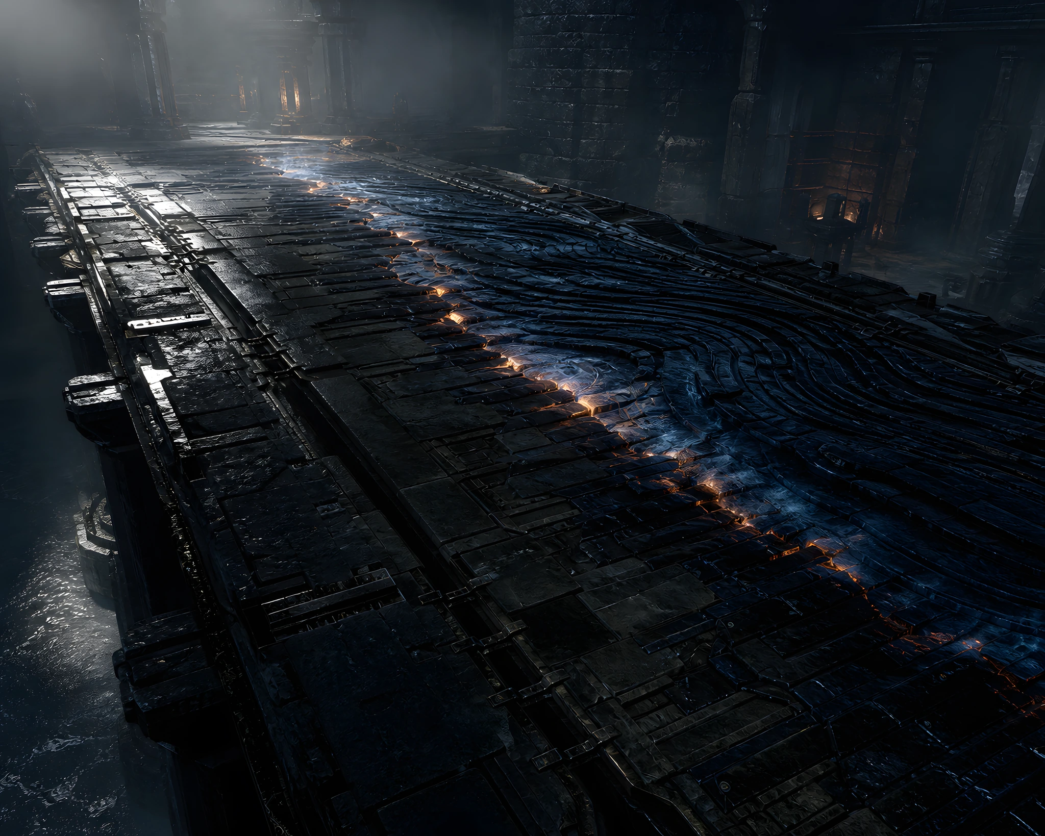 A body pattern undergoing a brilliant battlefield rewrite, broadcasting its changing structure across the Grain.