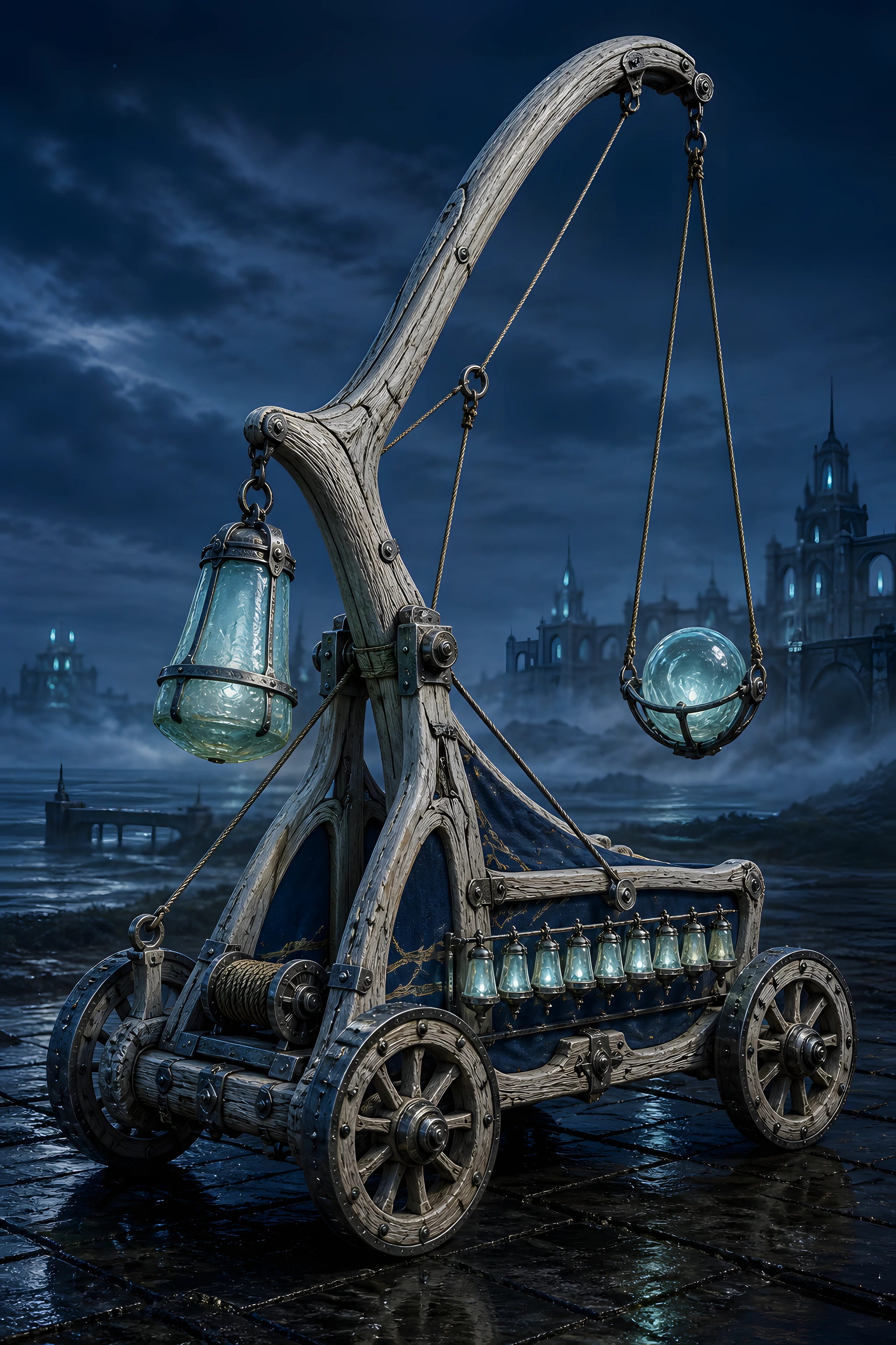 Nine-Note Trebuchet; role: siege; faction: Nimhara.