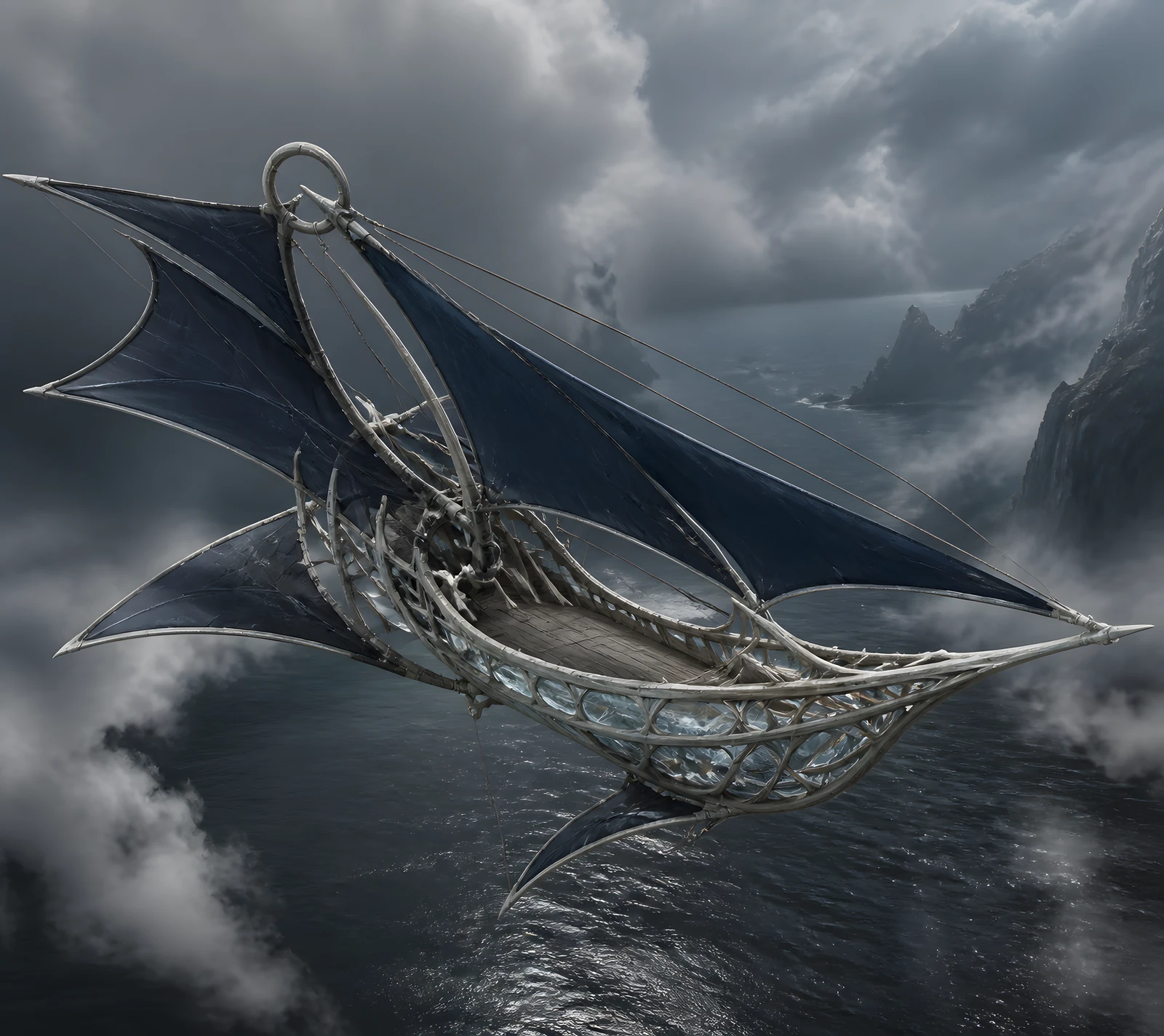 Tide-Skiff; role: surface vessel; faction: Nimhara.