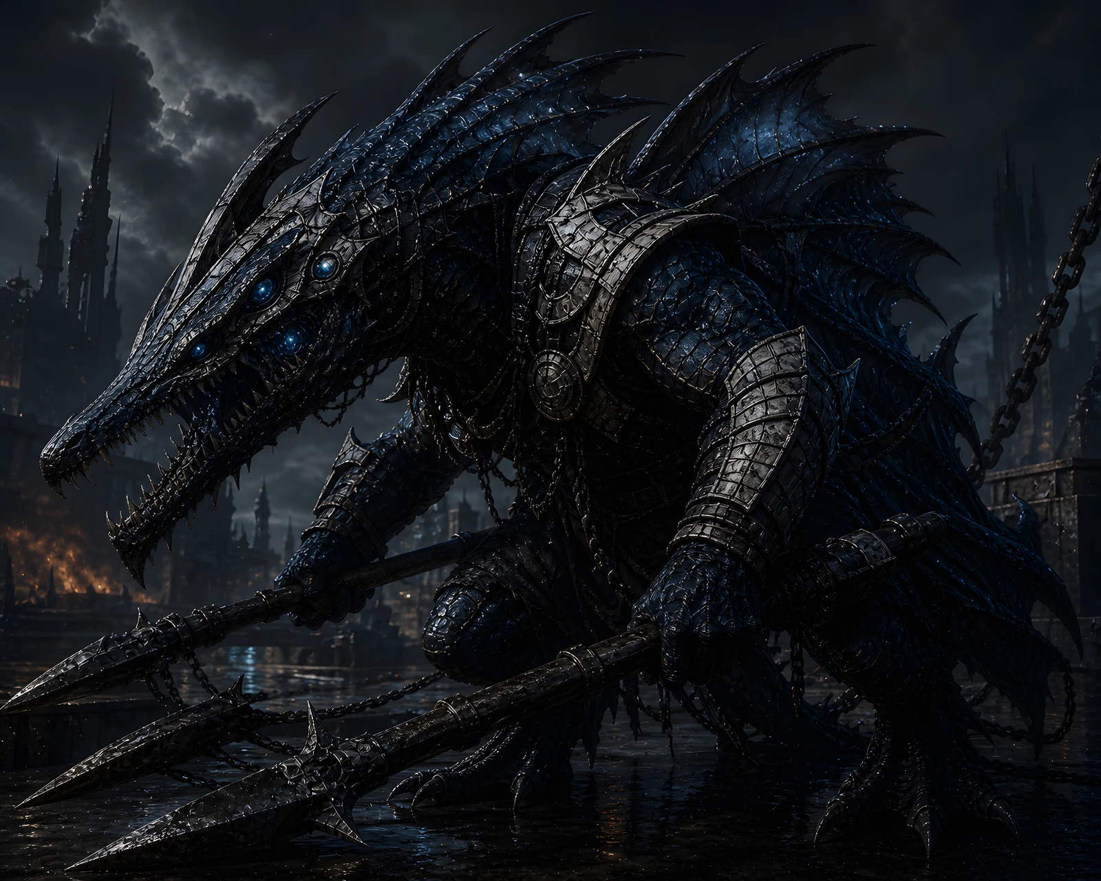 Harrowmouth; role: commissioned line form; faction: Seethe.