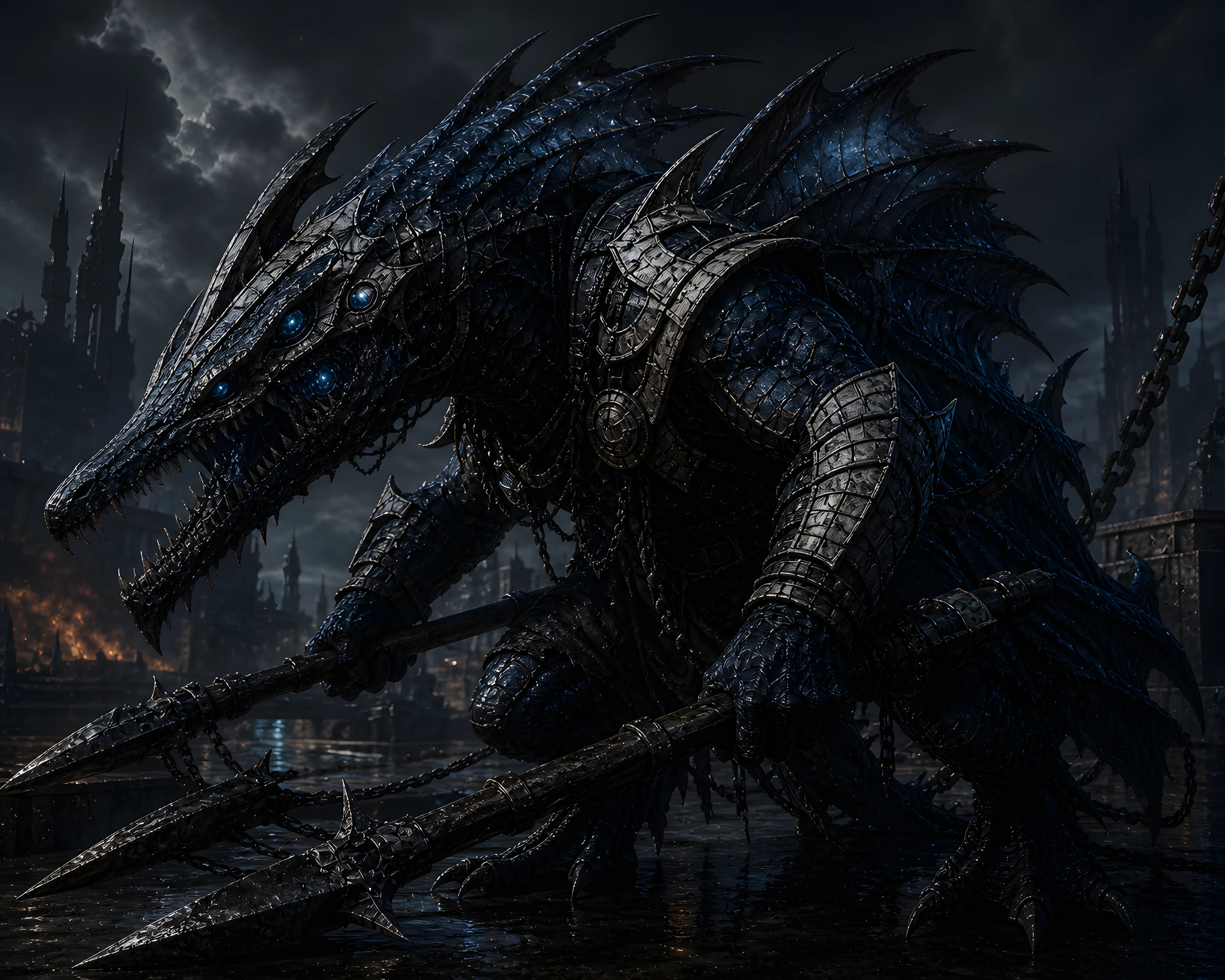Harrowmouth; role: commissioned line form; faction: Seethe.